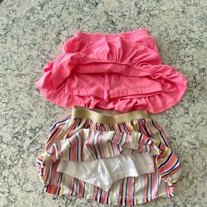2 Carter’s Skorts Girls 6